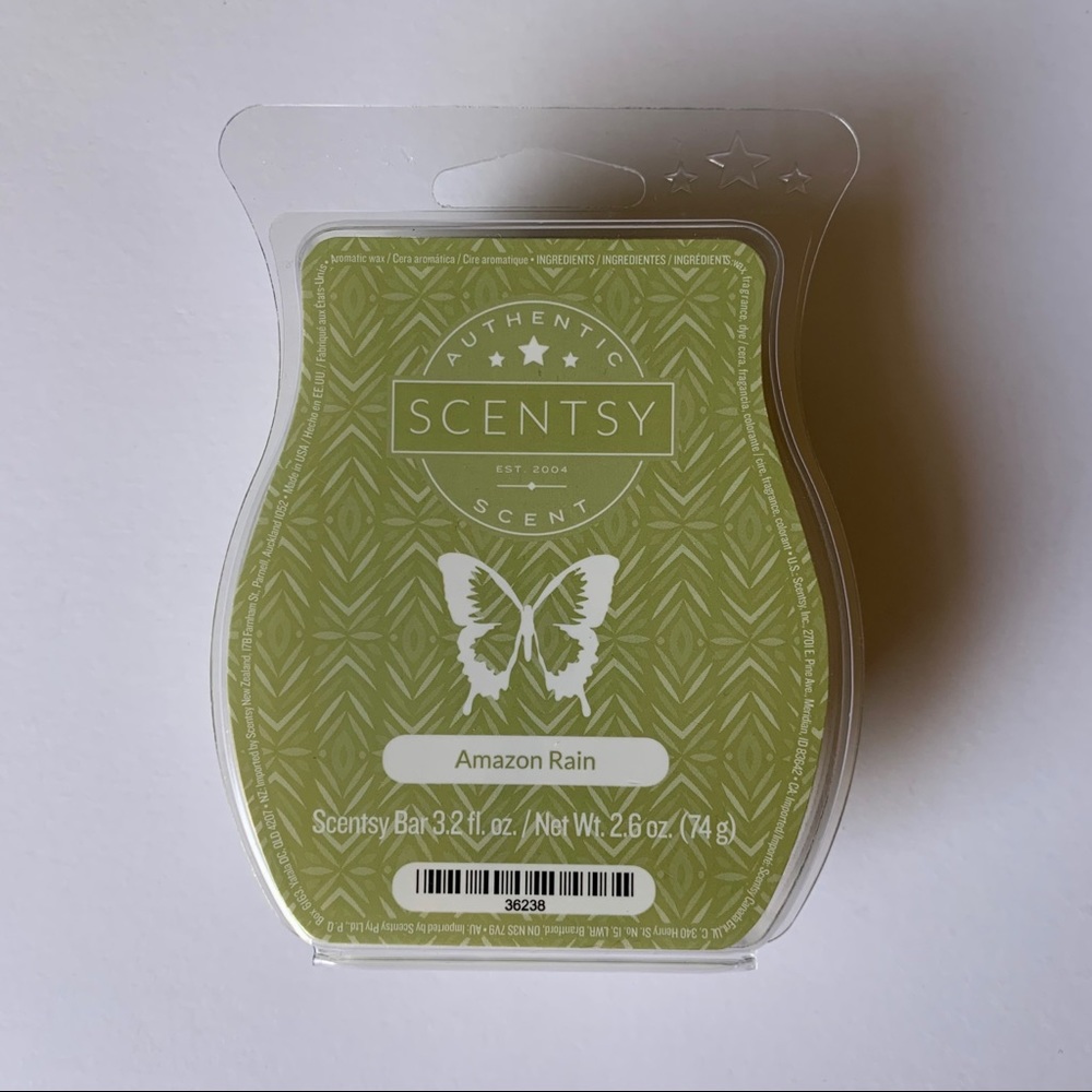Amazon Rain Scensty Wax Bar NEW